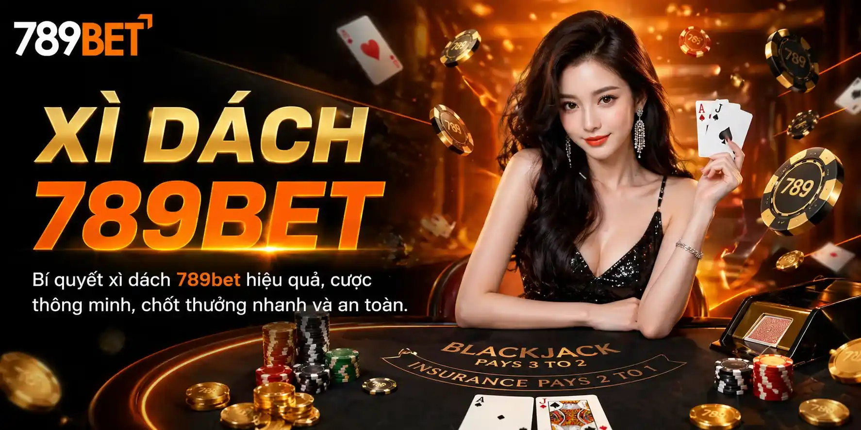 Game bài 789bet: Xì dách 789bet cược thông minh, chốt thưởng nhanh